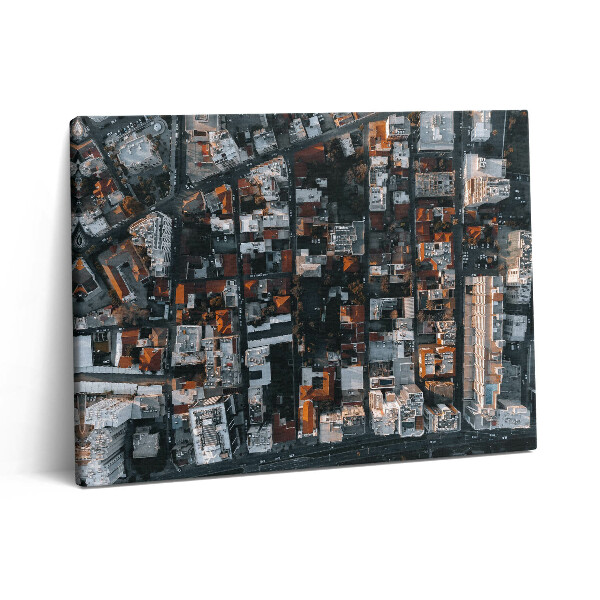 Pictură pe pânză 80x60 Vedere de sus a orașului Limassol, Cipru
