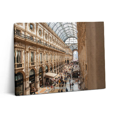 Pictură pe pânză 80x60 Galleria Vittorio Emanuele II din Italia