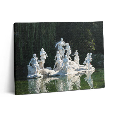 Pictură pe pânză 80x60 Palatul Regal din Caserta din Napoli