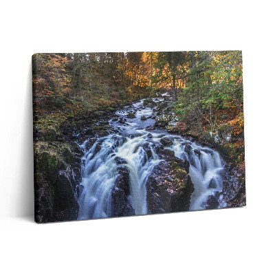 Pictură pe pânză 80x60 Fotografie de peisaj a râului