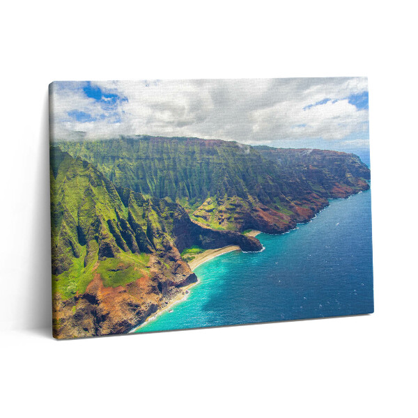 Pictură pe pânză 80x60 Marea din Hawaii