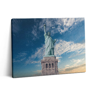 Pictură pe pânză 80x60 Statuia Libertății din New York