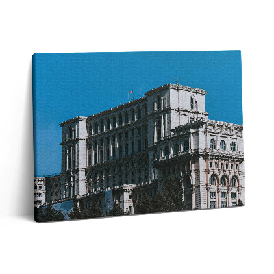 Pictură pe pânză 80x60 Palatul Poporului din București
