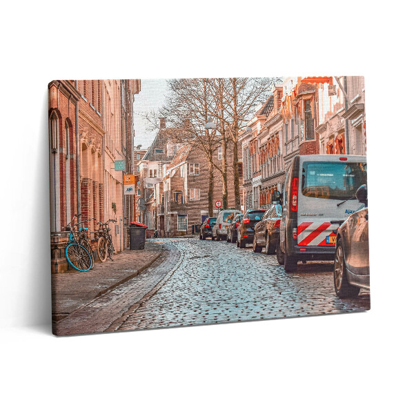 Pictură pe pânză 80x60 Strada orașului