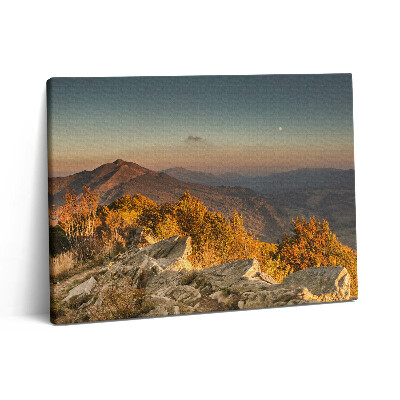 Pictură pe pânză 80x60 Bieszczady