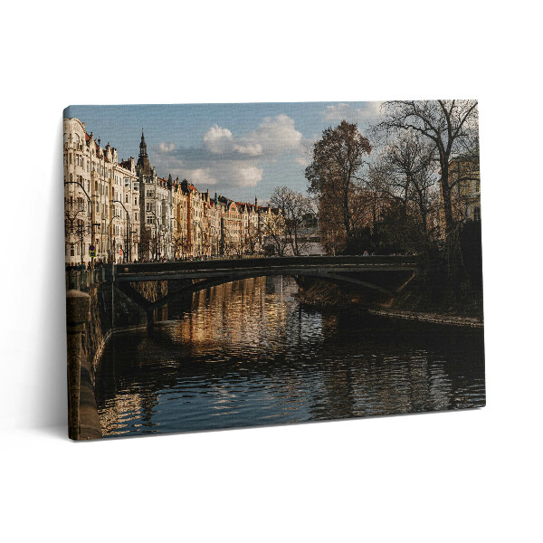 Pictură pe pânză 80x60 Panorama Pragăi