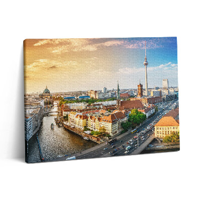 Pictură pe pânză 80x60 Vedere a Berlinului