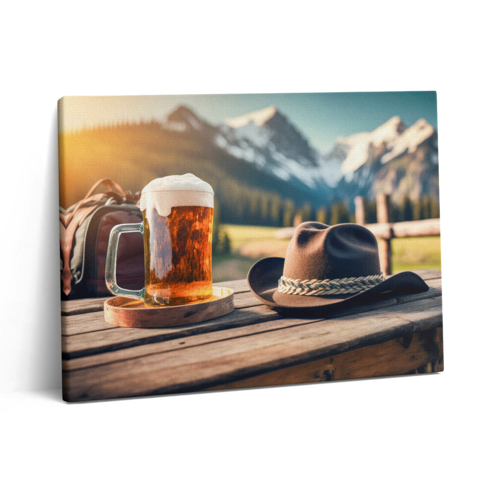 Pictură pe pânză 80x60 Festivalul din Octombrie la München