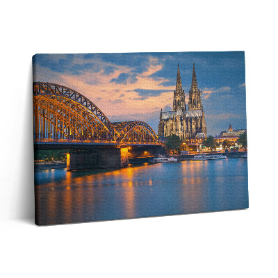 Pictură pe pânză 80x60 Vedere a primăriei