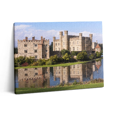 Pictură pe pânză 80x60 Cetatea Castelului Leeds