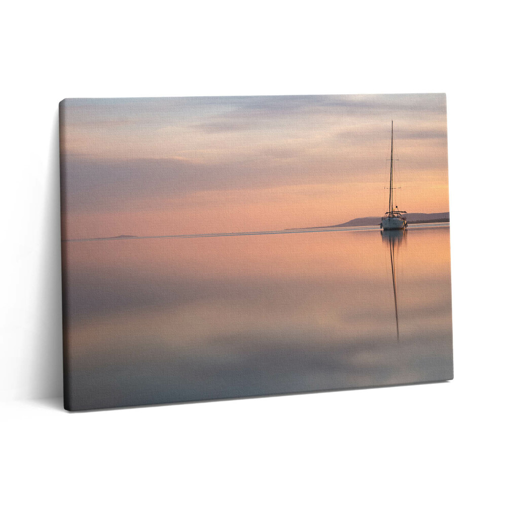 Pictură pe pânză 80x60 Lacul Balaton din SUA