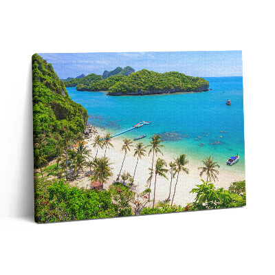 Pictură pe pânză 80x60 Parcul Național Koh Samui din Thailanda