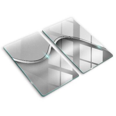 Placă de protecție pentru plita Abstracție metalică