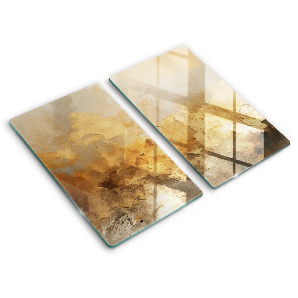 Placă din sticla protectie perete Textură bogată