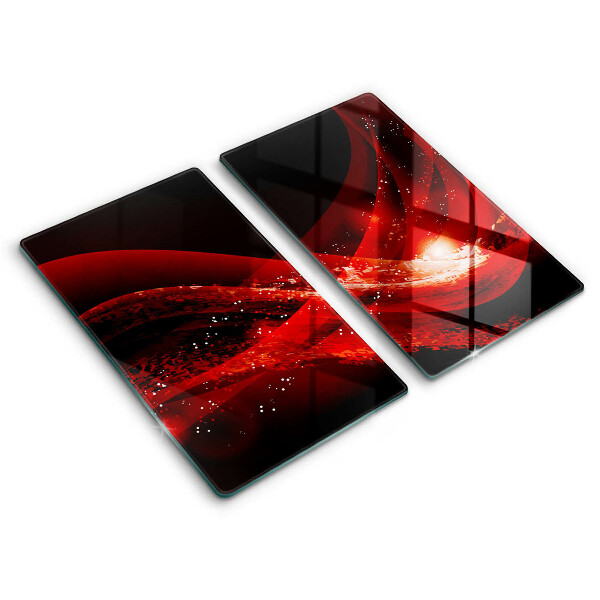 Placă de protecție pentru aragaz Abstracție modernă
