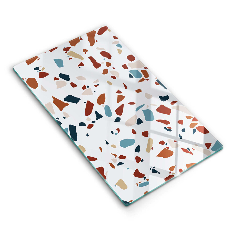 Placă din sticla protectie perete bucatarie Piatră decorativă