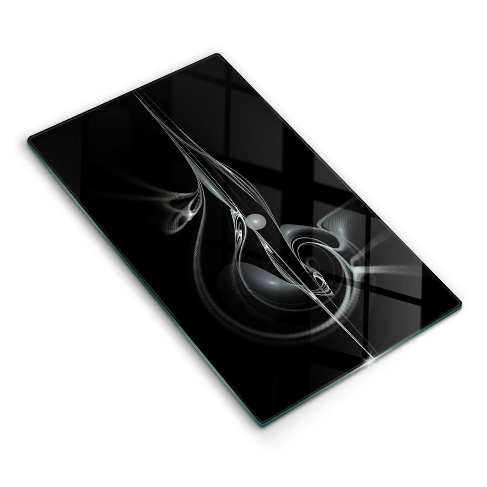 Placă sticla protectie aragaz Abstracție modernă