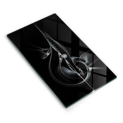 Placă sticla protectie aragaz Abstracție modernă