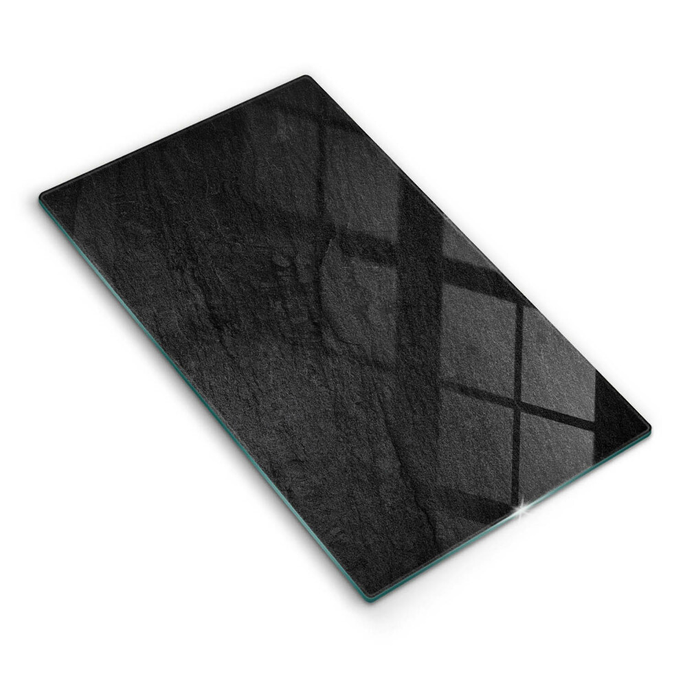 Placă sticla protectie aragaz textura rocii