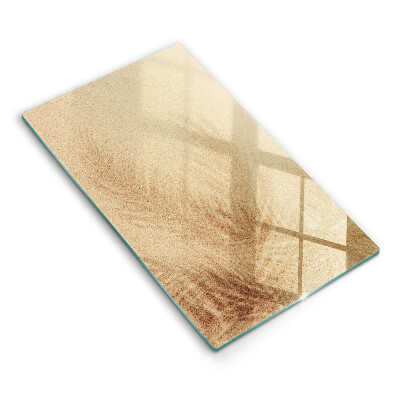 Placă sticla protectie aragaz Vacanță pe plajă cu nisip