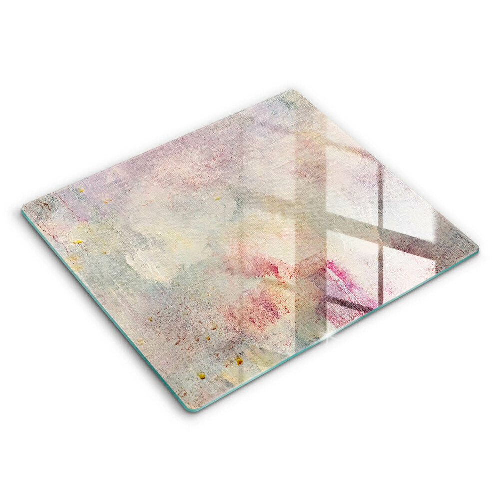 Decorativ placă sticla protectie aragaz Textură de vopsea de fundal 60x52 cm 