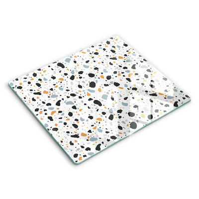Decorativ placă sticla protectie aragaz Gresie decorativă 60x52 cm