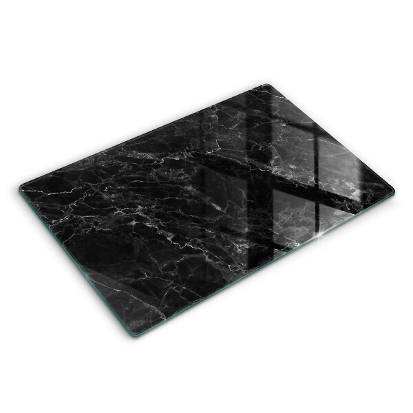 Modern placă din sticla protectie perete bucatarie Marmură elegantă 80x52 cm