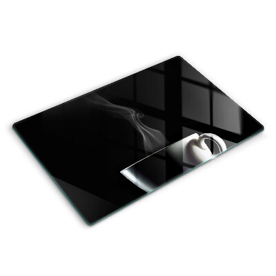 Modern placă din sticla protectie perete bucatarie O ceașcă de ceai 80x52 cm