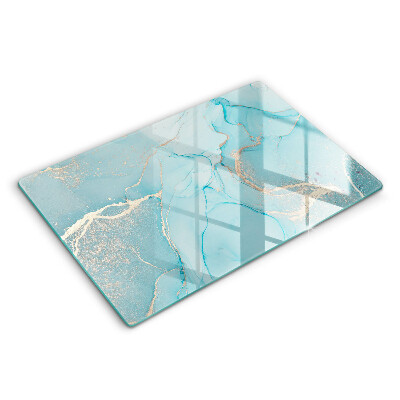 Modern placă din sticla protectie perete bucatarie Piatră abstractă 80x52 cm