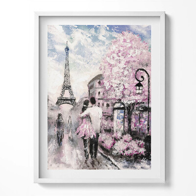 Tablou rama Paris și Turnul Eiffel