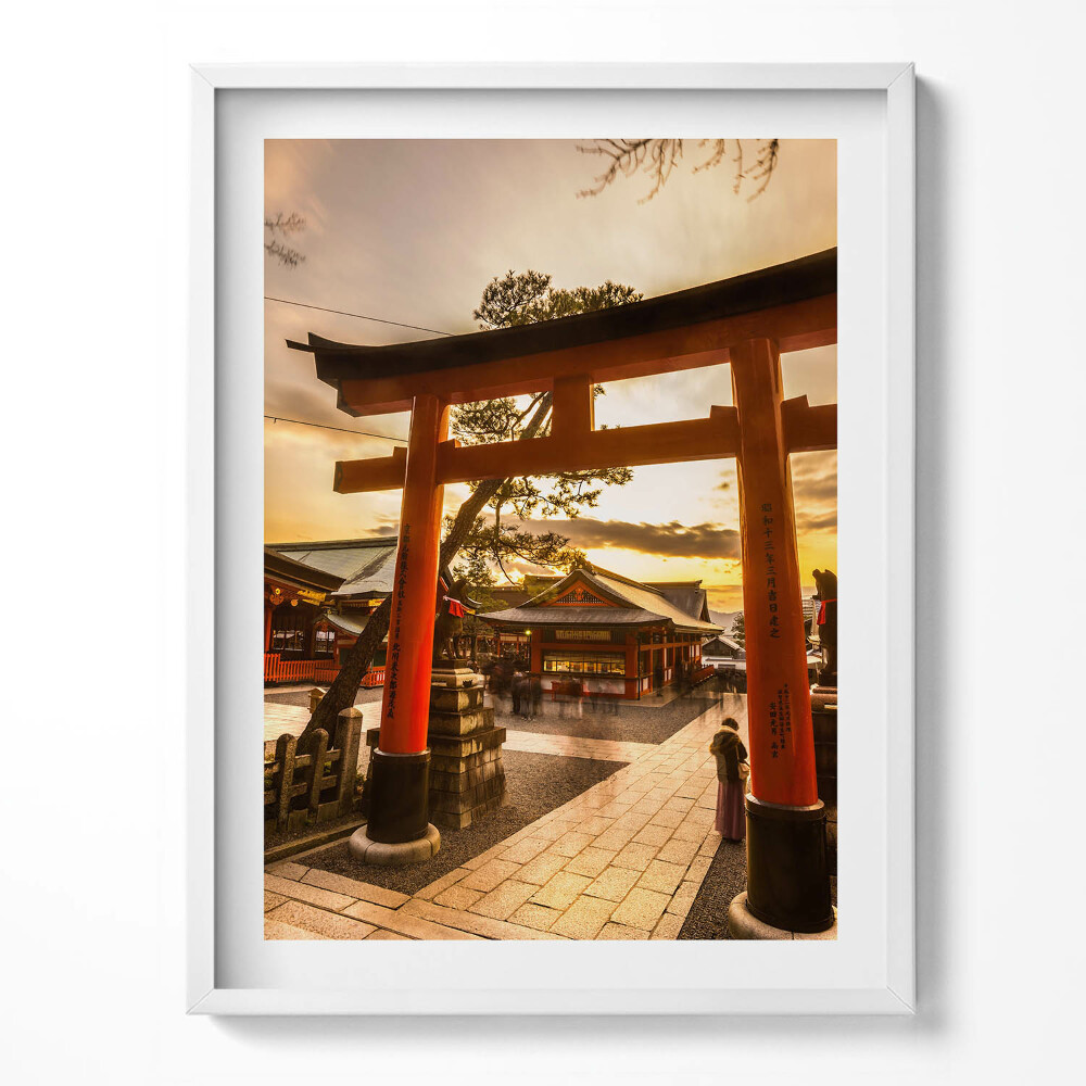 Tablou rama Poarta japoneză - Arhitectură asiatică