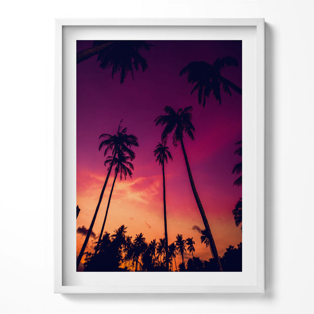 Tablou rama Palmieri la apus