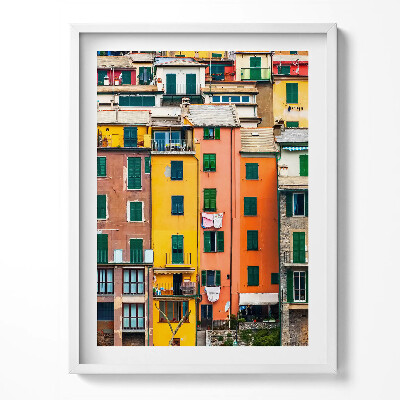 Tablou rama Arhitectura clădirilor colorate