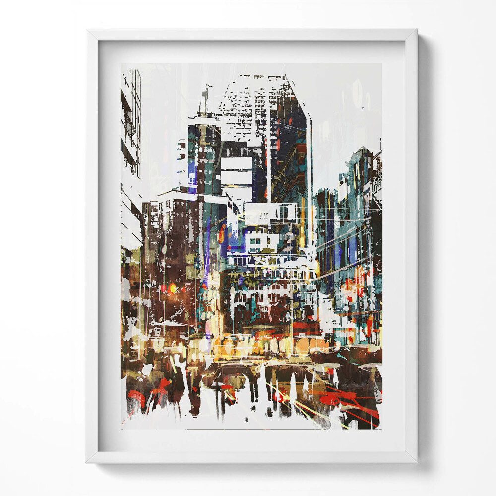 Tablou rama New York - un oraș plin de viață