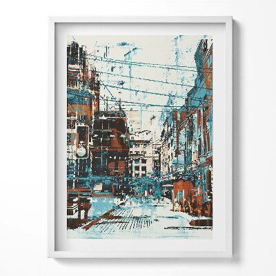 Tablou living cu rama Artă stradală