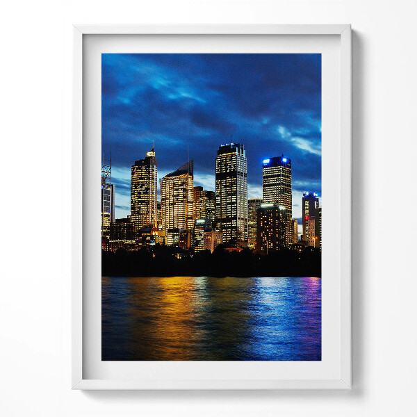 Tablou rama Plimbare de seară în Sydney