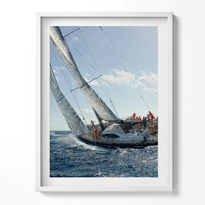 Tablou rama Regata de iahturi cu pânze