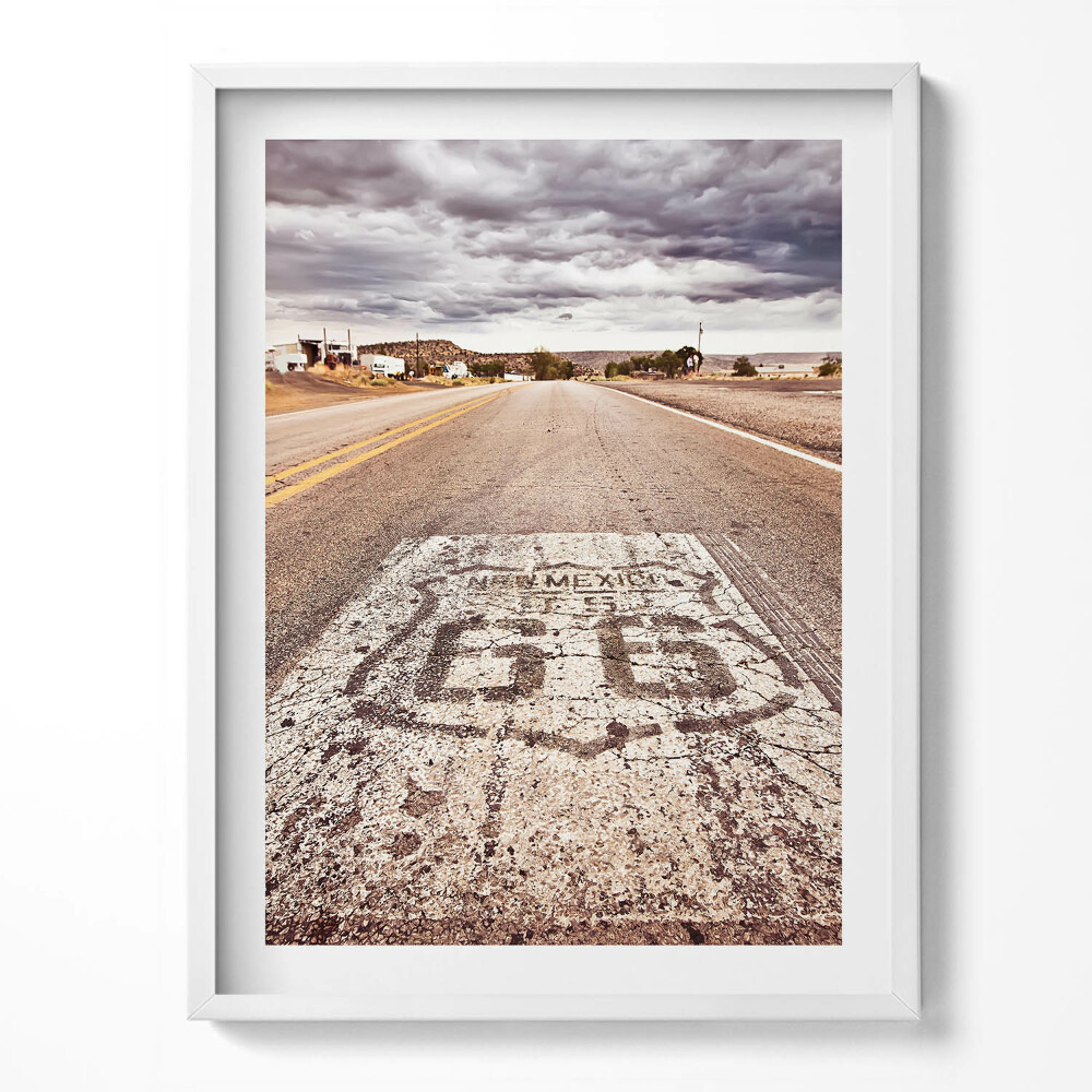 Tablou rama Drumul statului american Ruta 66