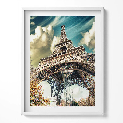 Tablou rama Vedere minunată asupra Turnului Eiffel