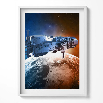Tablou rama Nava spațială