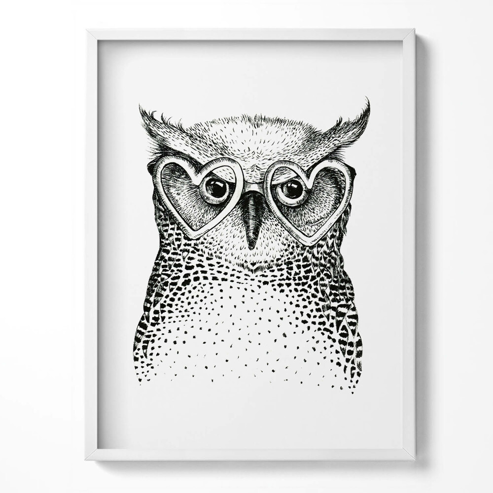 Tablou rama Ilustrații desenate manual