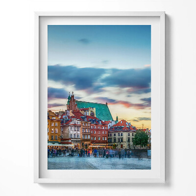 Tablou rama Orașul Vechi al Castelului din Varșovia