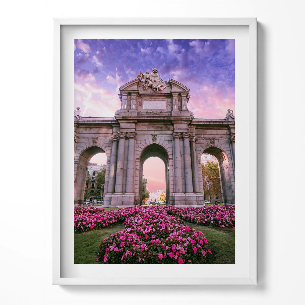 Tablou rama Uși Alcala Madrid Spania