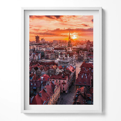 Tablou rama Poznań - panoramă