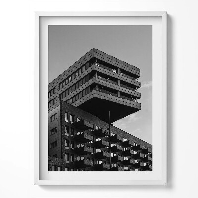 Tablou living cu rama Arhitectură în Amsterdam