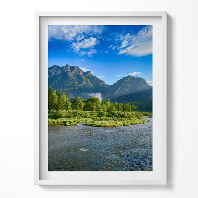 Tablou rama Cotul râului Dunajec din Munții Pieniny