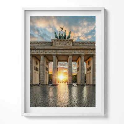 Tablou rama Poarta Brandenburg din Berlin