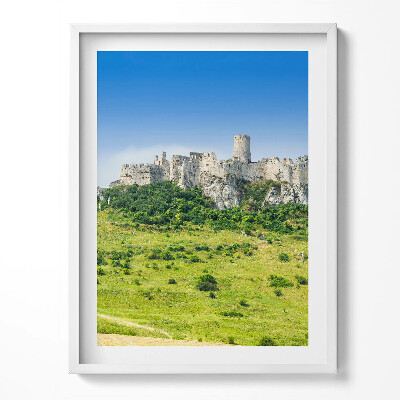 Tablou rama Castelul Spiš din Slovacia