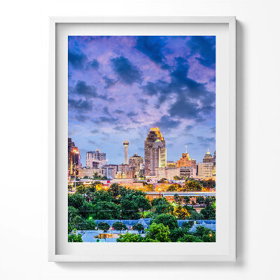 Tablou rama Peisajul orașului San Antonio