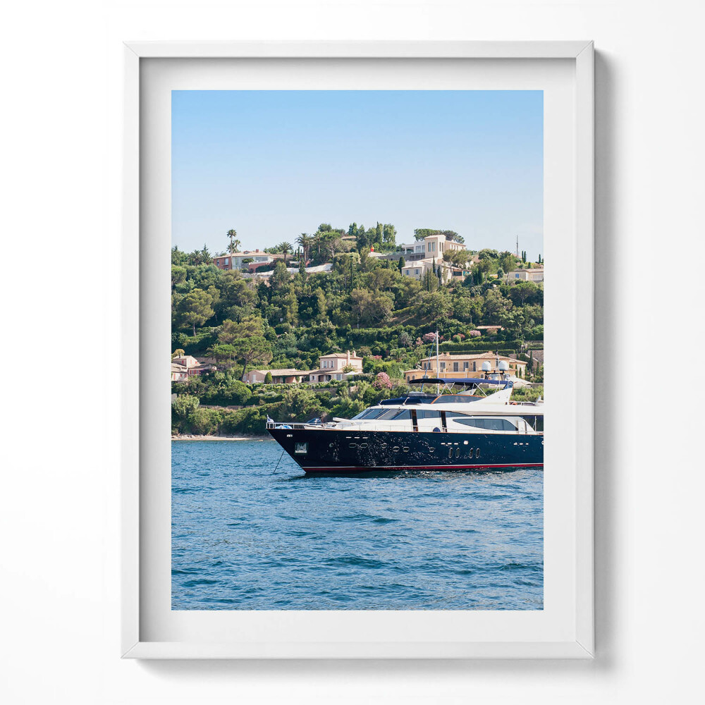 Tablou living cu rama Saint-Tropez, Provence, Franța